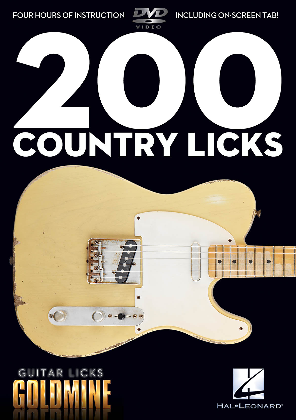 200 Country Licks: Guitar Solo: Instrumental Tutor