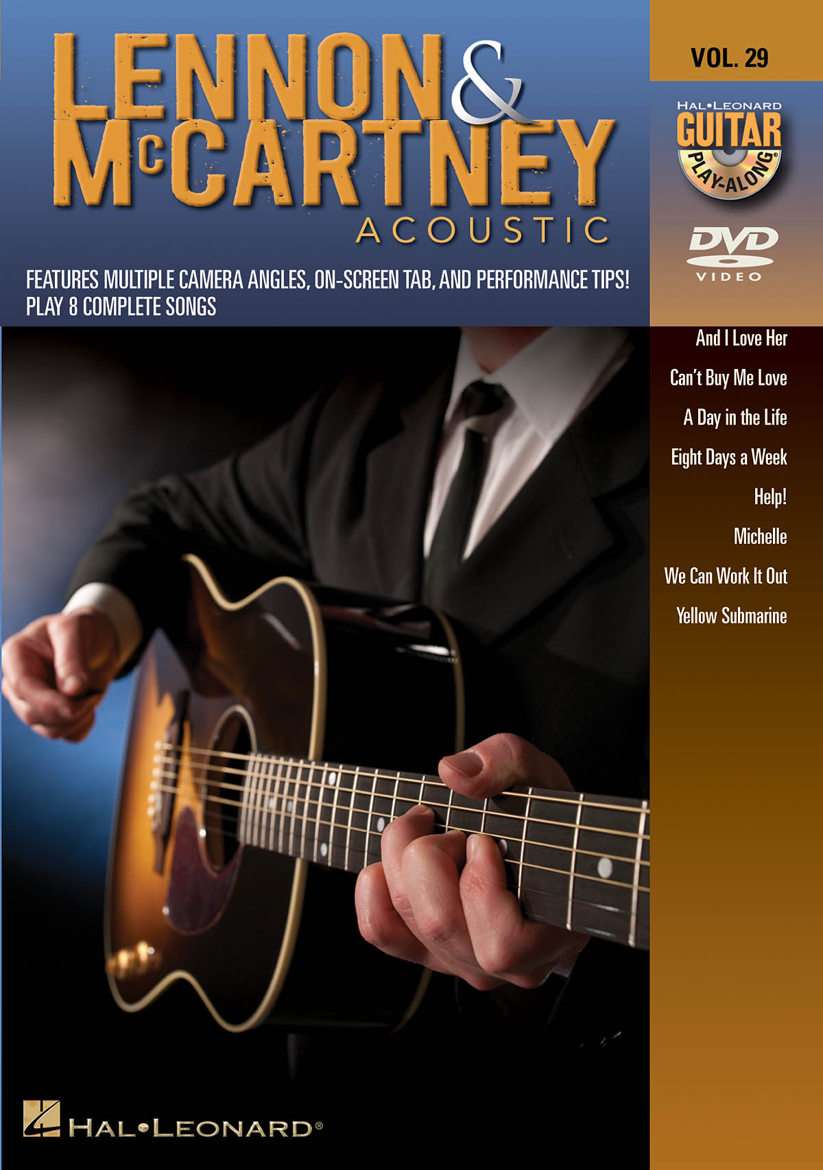 Lennon & McCartney Acoustic: Guitar Solo: Instrumental Tutor