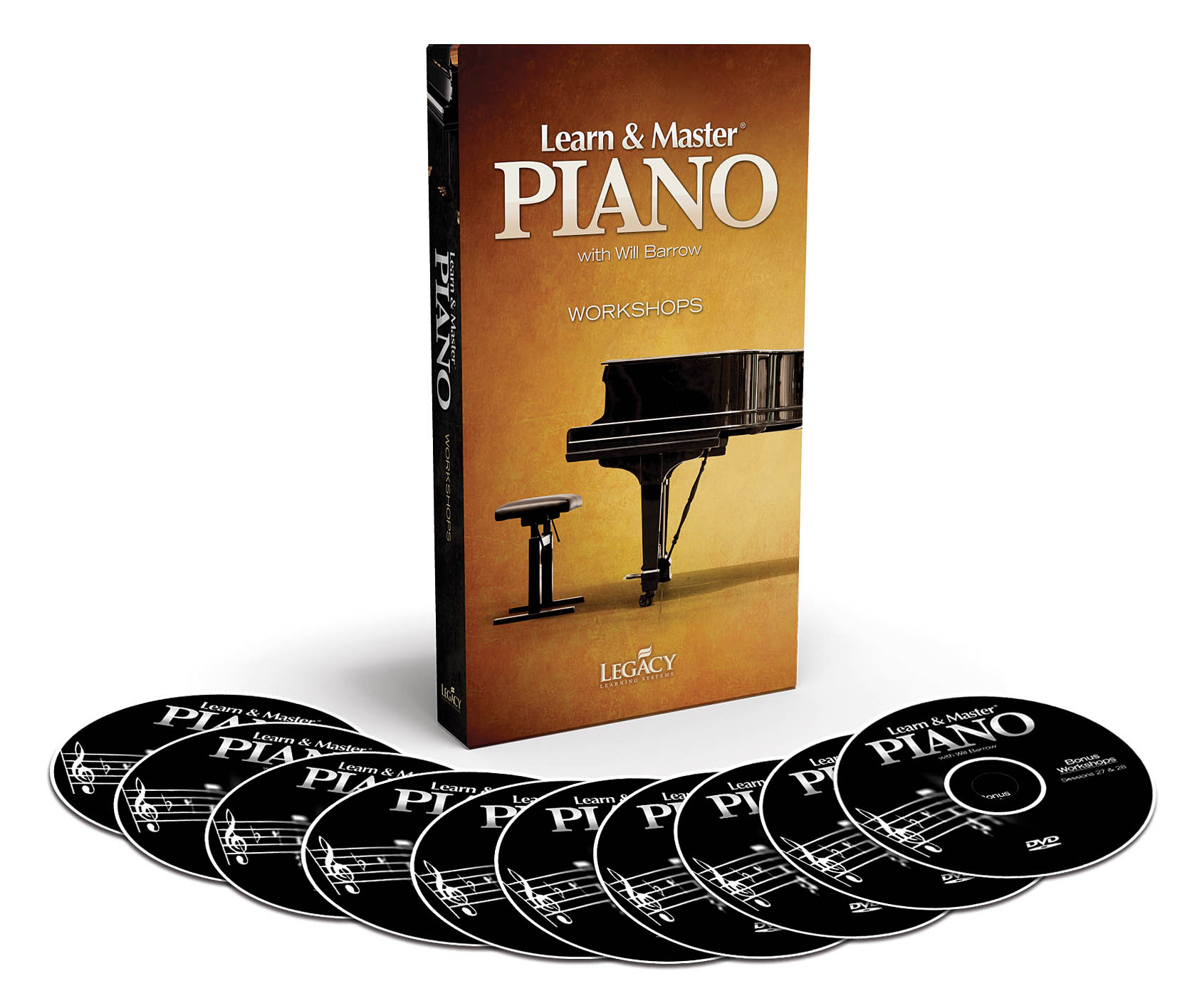 Learn & Master Piano Bonus Workshops: Piano: DVD