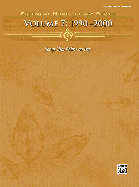 The Essential Home Library Series Vol. 7: Piano  Vocal and Guitar: Mixed