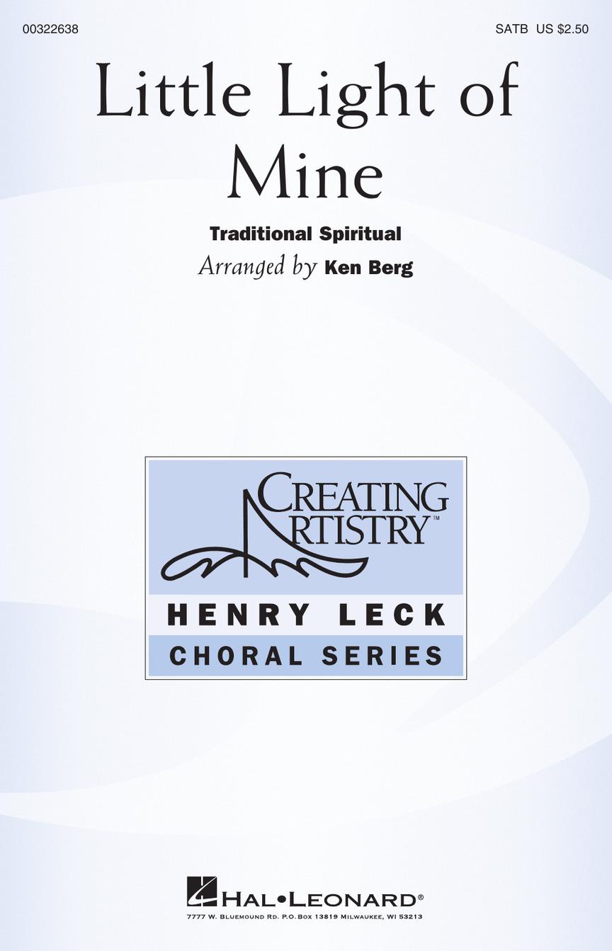 Little Light Of Mine: Mixed Choir a Cappella: Vocal Score