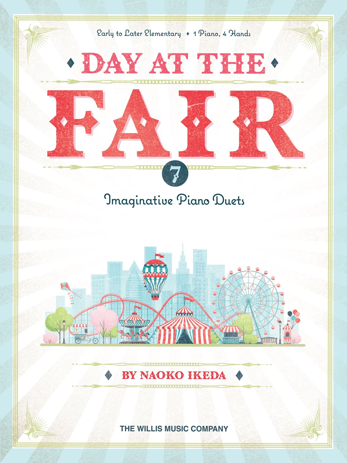 Naoko Ikeda: Day at the Fair: Piano 4 Hands: Instrumental Album