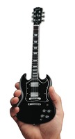 Gibson SG Standard Ebony Mini Guitar Replica: Ornament
