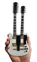Gibson SG Eds-1275 Doubleneck White: Ornament