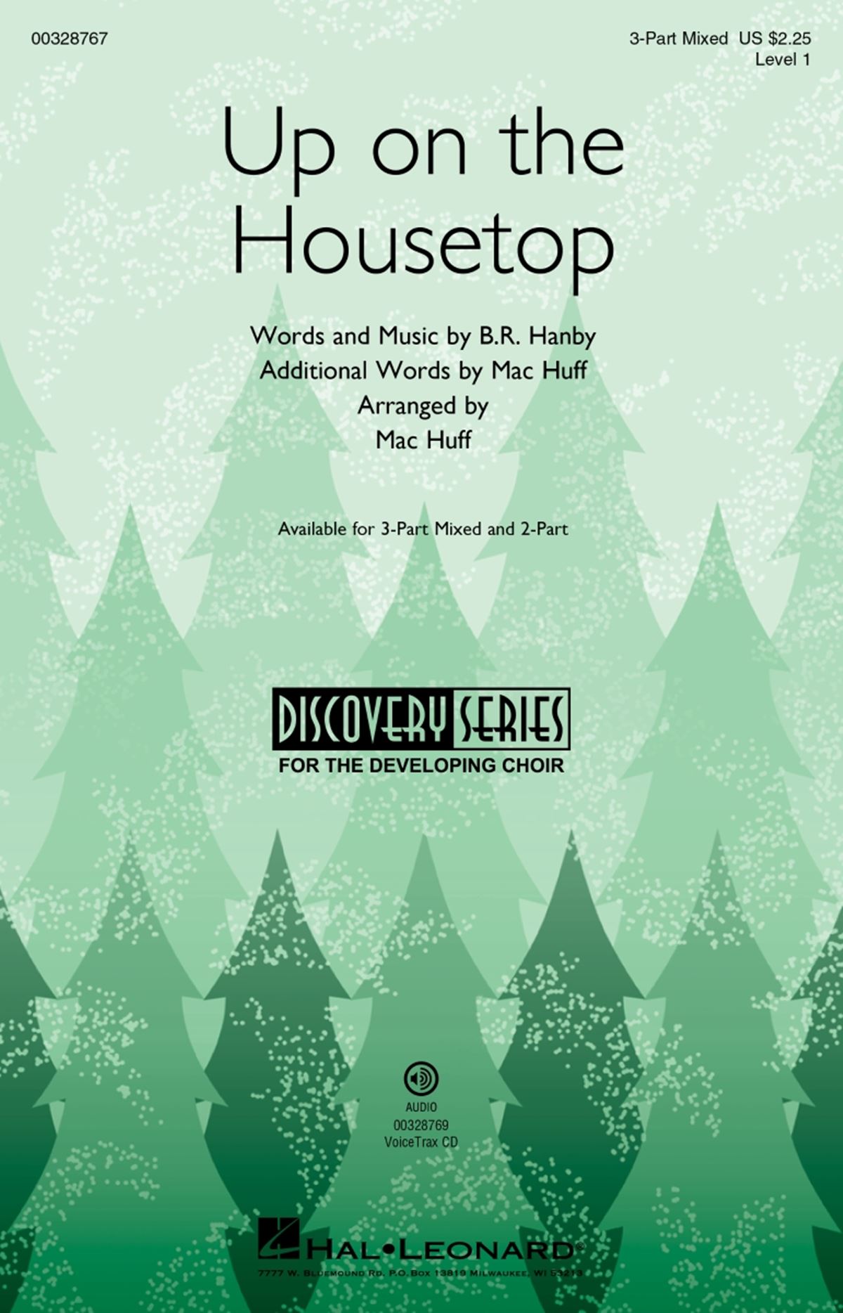 B.R. Hanby: Up on the Housetop: Mixed Choir a Cappella: Vocal Score