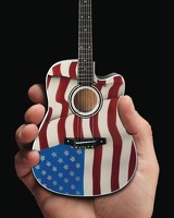 Toby Keith Signature Usa Flag: Ornament