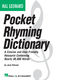 Hal Leonard Pocket Rhyming Dictionary: Reference Books: Reference
