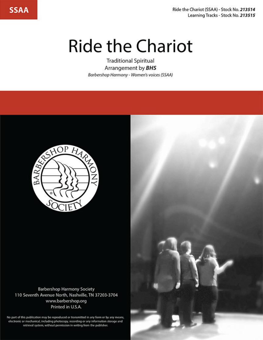 Ride the Chariot: Upper Voices a Cappella: Vocal Score