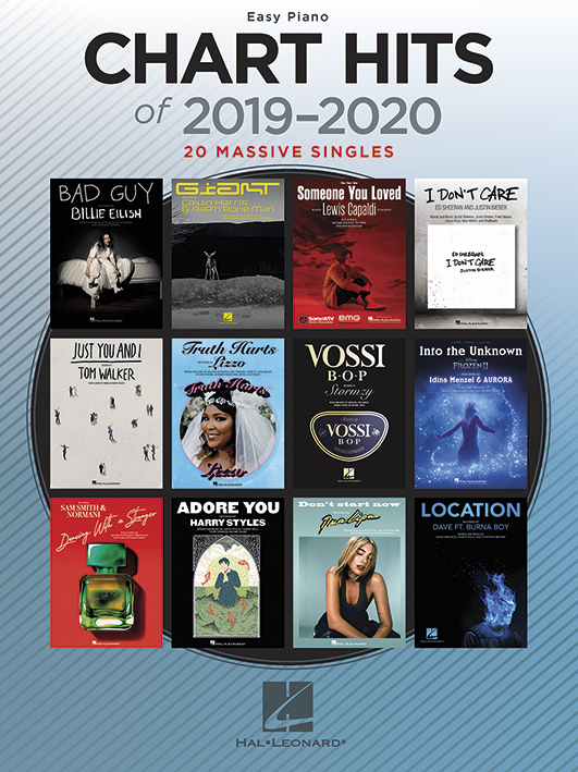 Chart Hits of 2019-2020: Easy Piano: Mixed Songbook