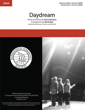 Daydream: Upper Voices a Cappella: Vocal Score