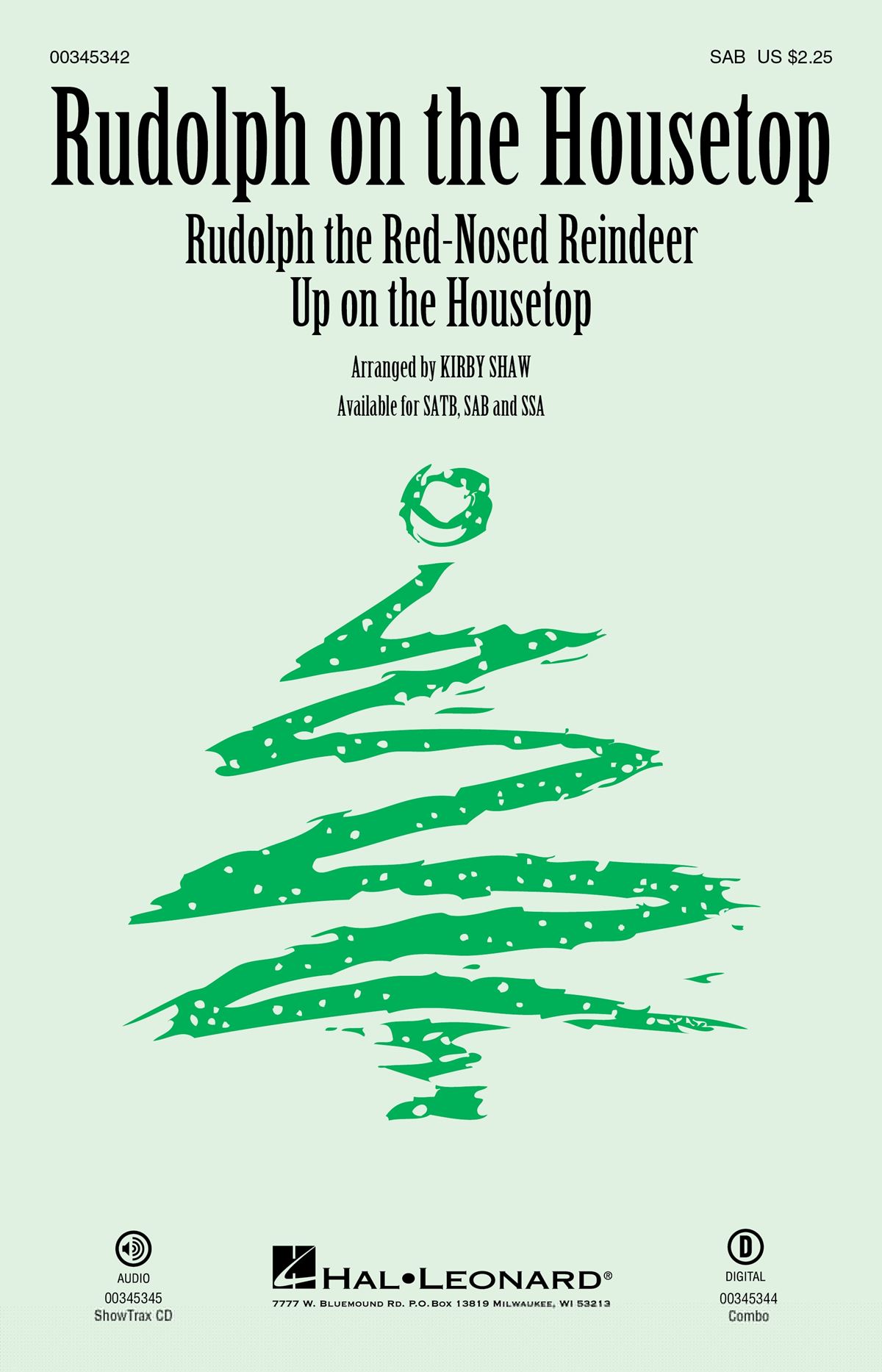 Rudolph on the Housetop: Mixed Choir a Cappella: Vocal Score