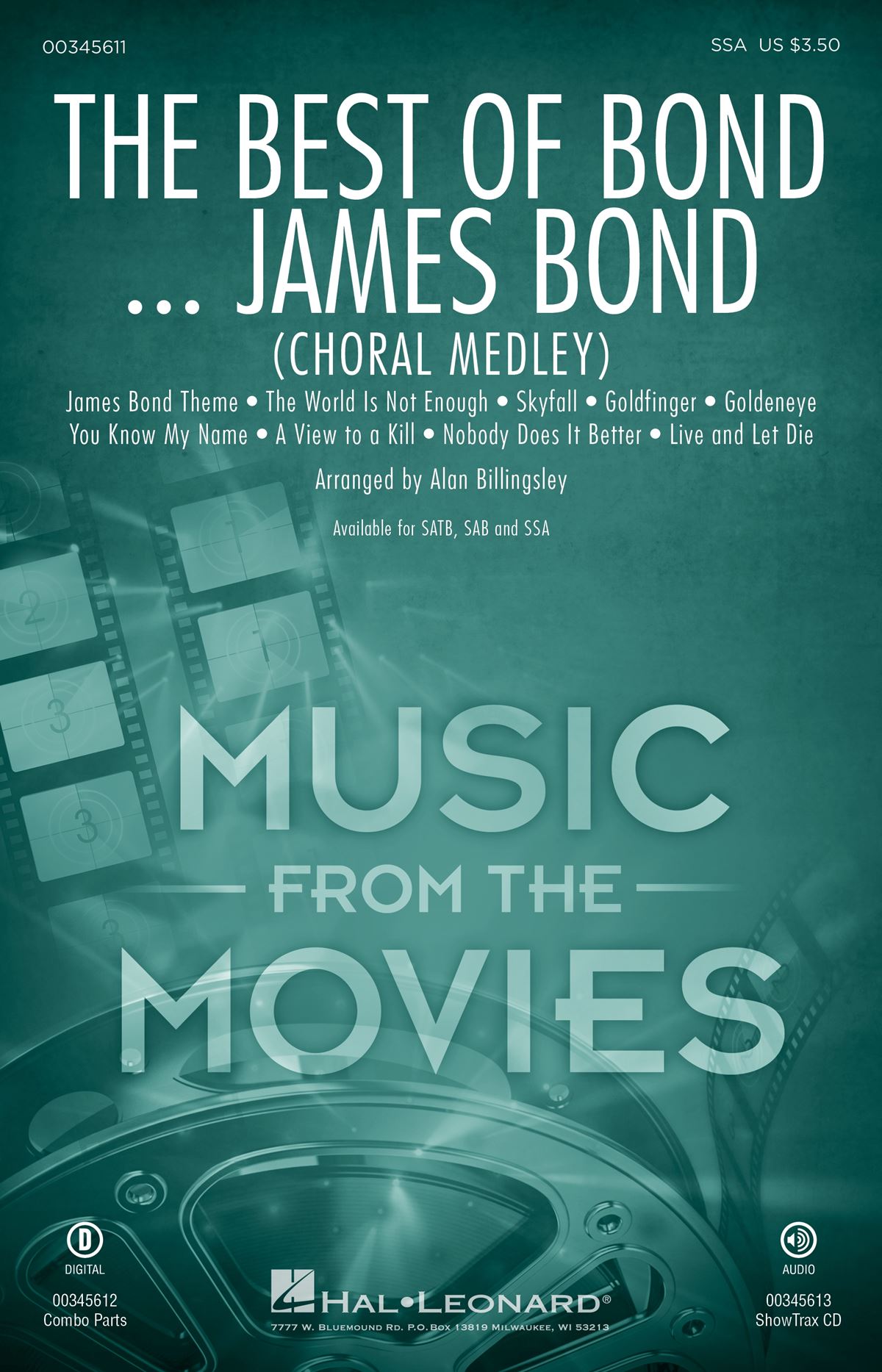 The Best of Bond... James Bond (Choral Medley): Upper Voices a Cappella: Vocal