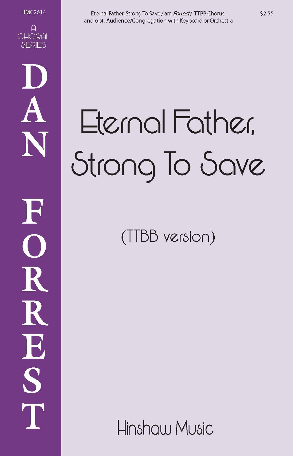 John B. Dykes: Eternal Father Strong to Save: Lower Voices a Cappella: Vocal