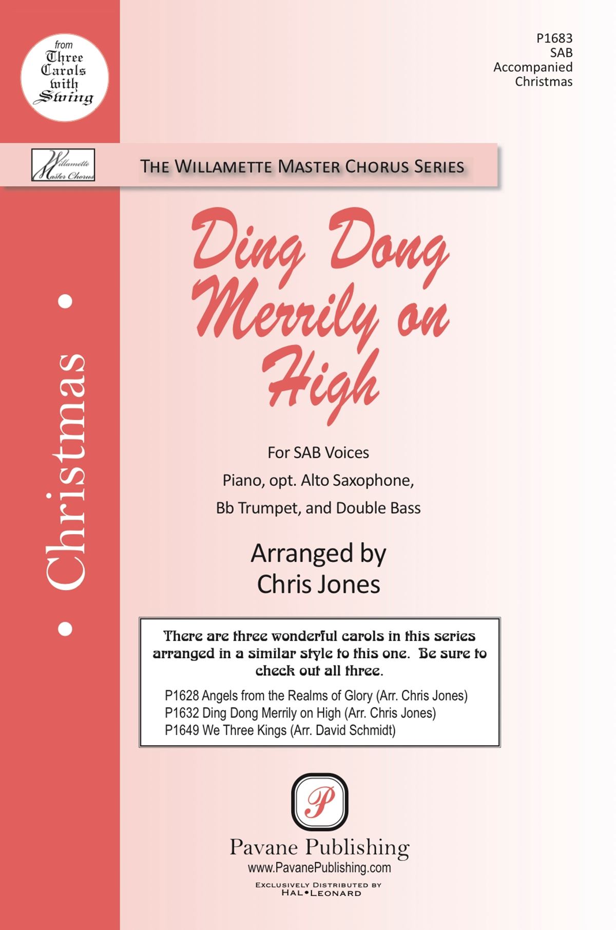 George Ratcliffe Woodward: Ding Dong Merrily on High: Mixed Choir a Cappella: