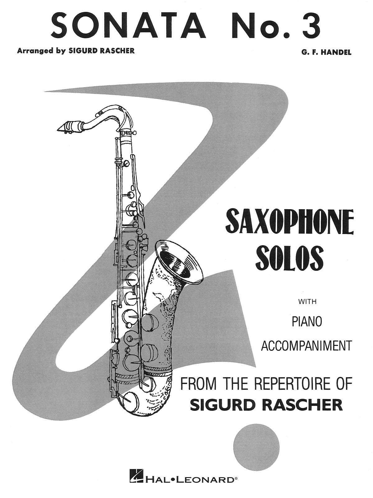Georg Friedrich Hndel: Sonata No. 3: Saxophone: Instrumental Work