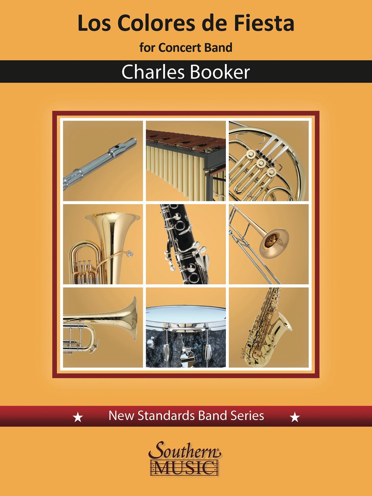 Charles L. Booker Jr.: Los Colores de Fiesta: Concert Band: Score and Parts