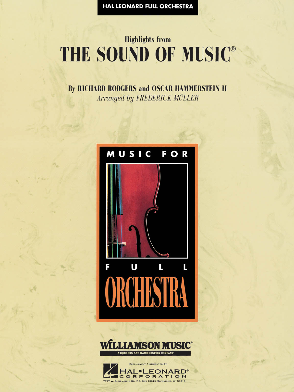 Oscar Hammerstein II: The Sound of Music: Orchestra: Score