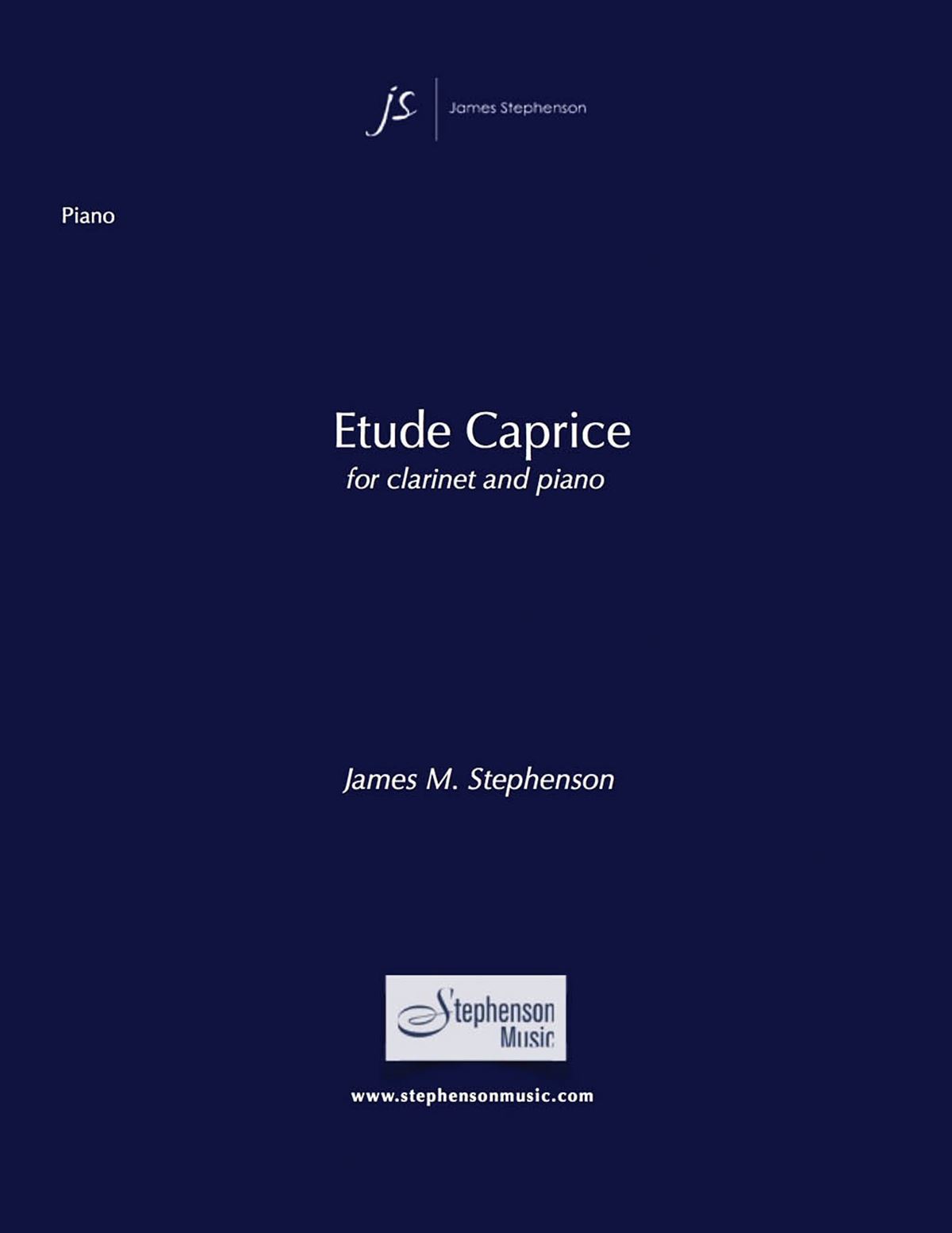 Jim Stephenson: Etude Caprice: Clarinet and Accomp.: Instrumental Work