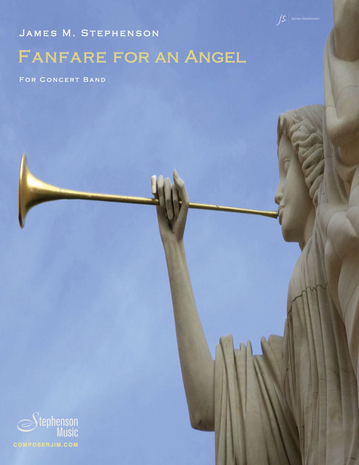 Jim Stephenson: Fanfare for an Angel: Concert Band: Score and Parts