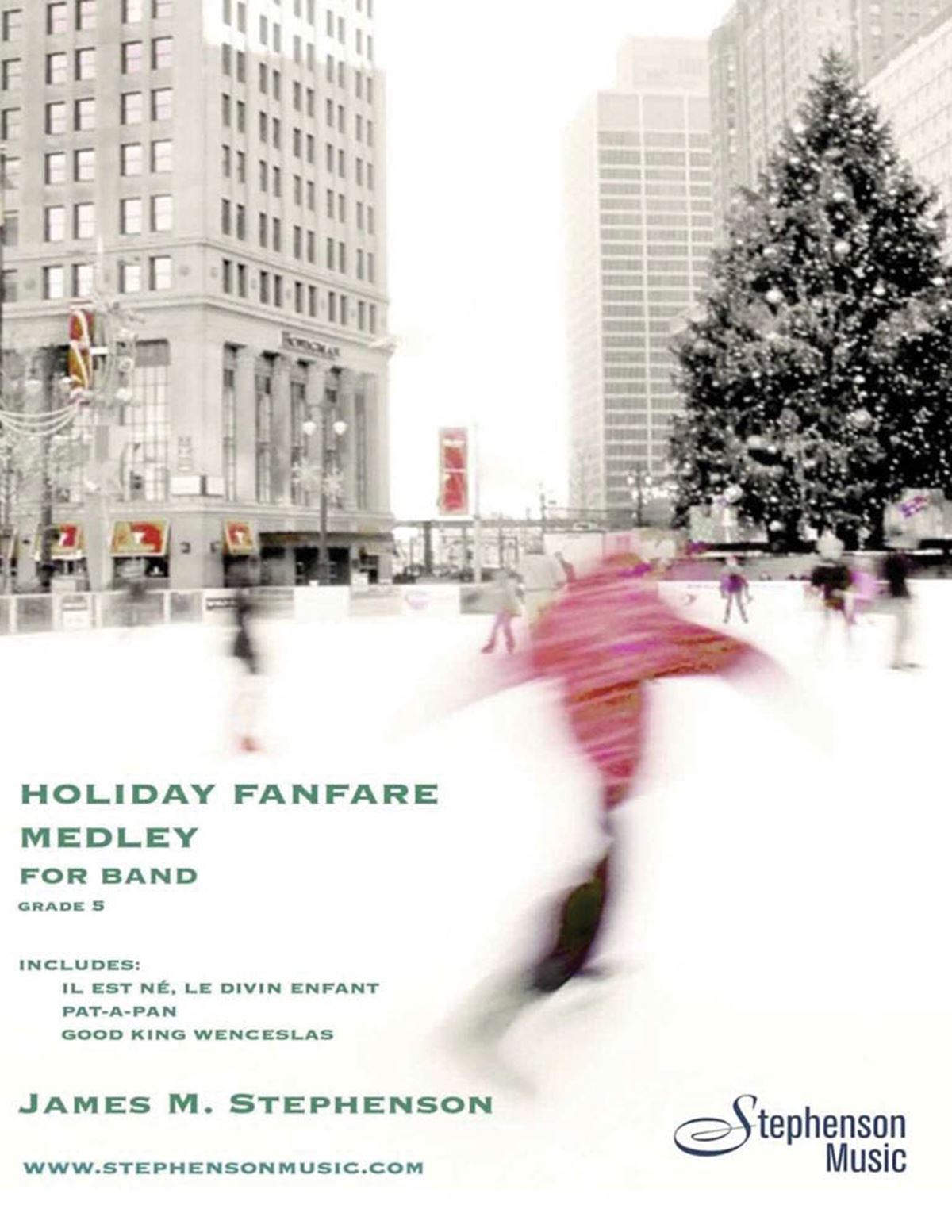 Jim Stephenson: Holiday Fanfare Medley: Concert Band: Score and Parts