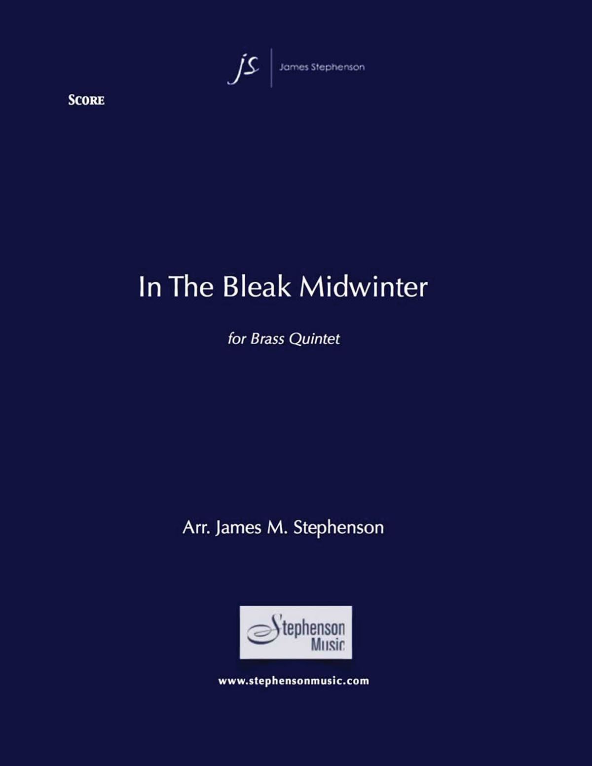 Gustav Holst: In the Bleak Midwinter: Brass Ensemble: Score and Parts