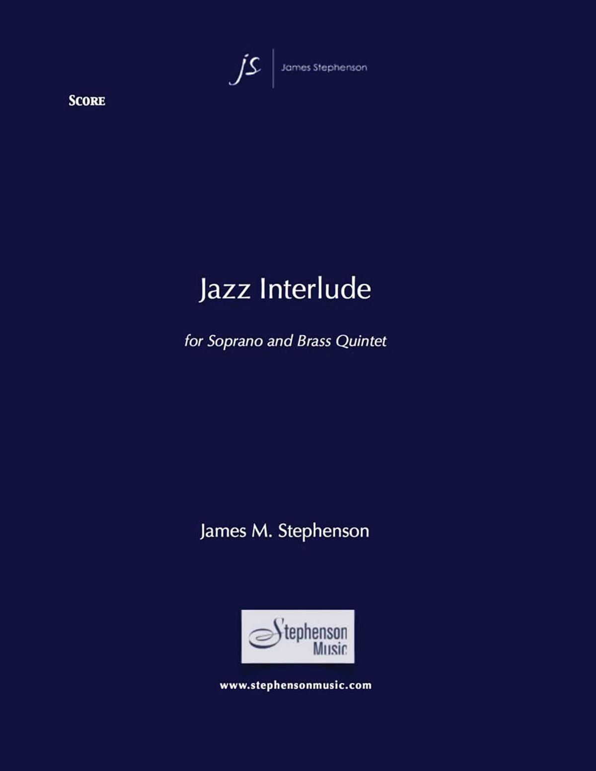 Jim Stephenson: Jazz Interlude: Vocal and Piano: Vocal Score