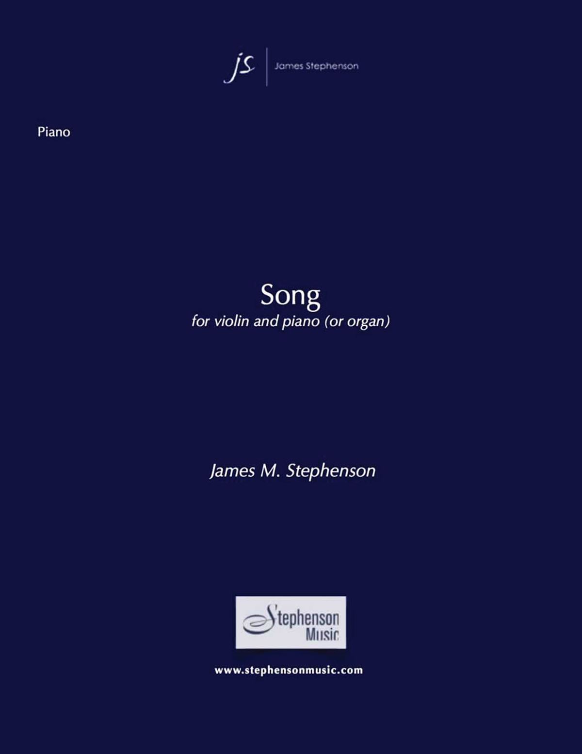 Jim Stephenson: Song: Violin and Accomp.: Instrumental Work