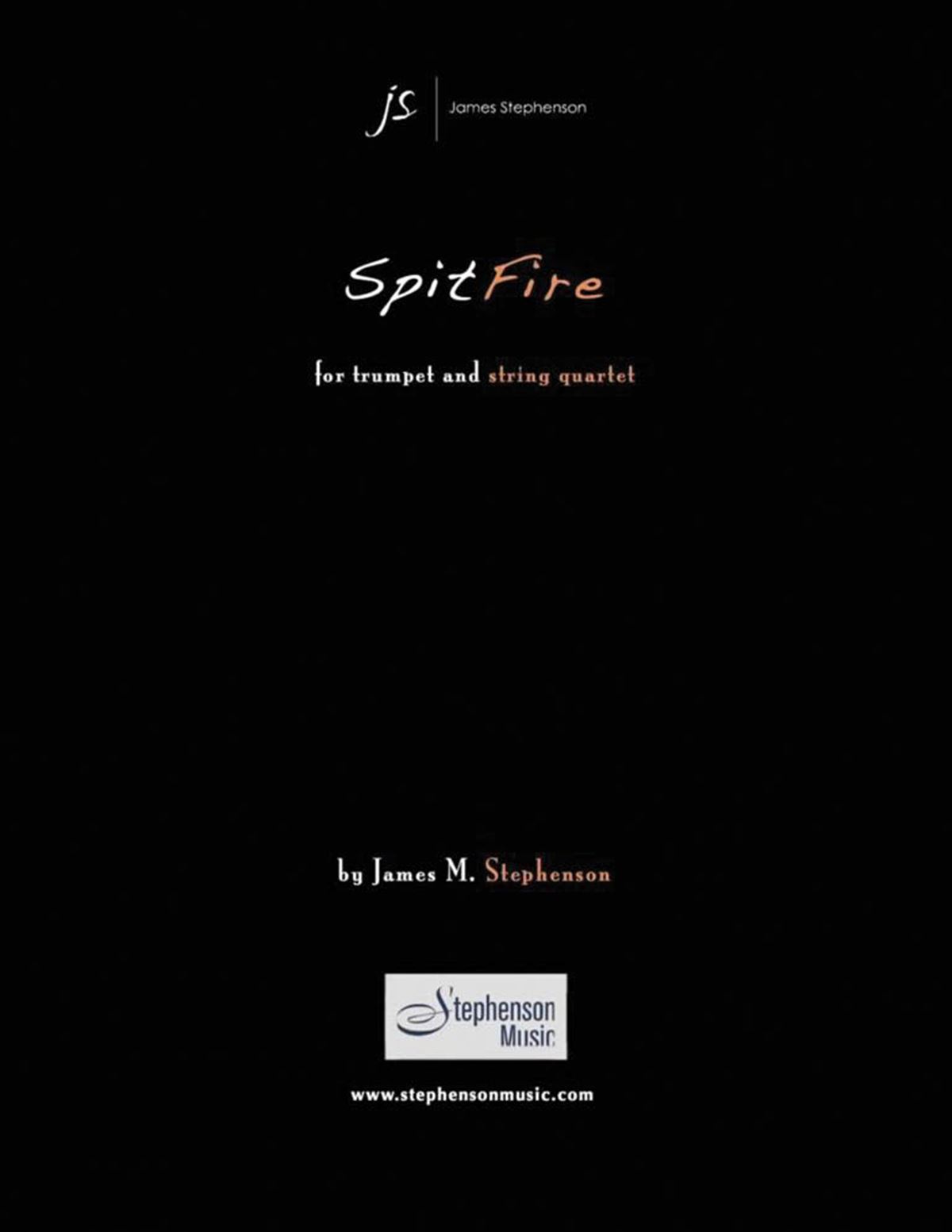 Jim Stephenson: Spitfire: Chamber Ensemble: Score and Parts