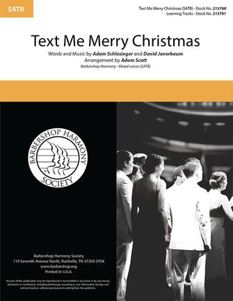 Text Me Merry Christmas: Mixed Choir a Cappella: Vocal Score