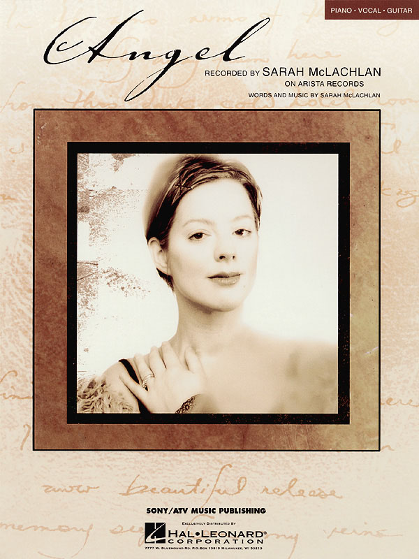 Sarah McLachlan: Angel: Piano  Vocal and Guitar: Single Sheet