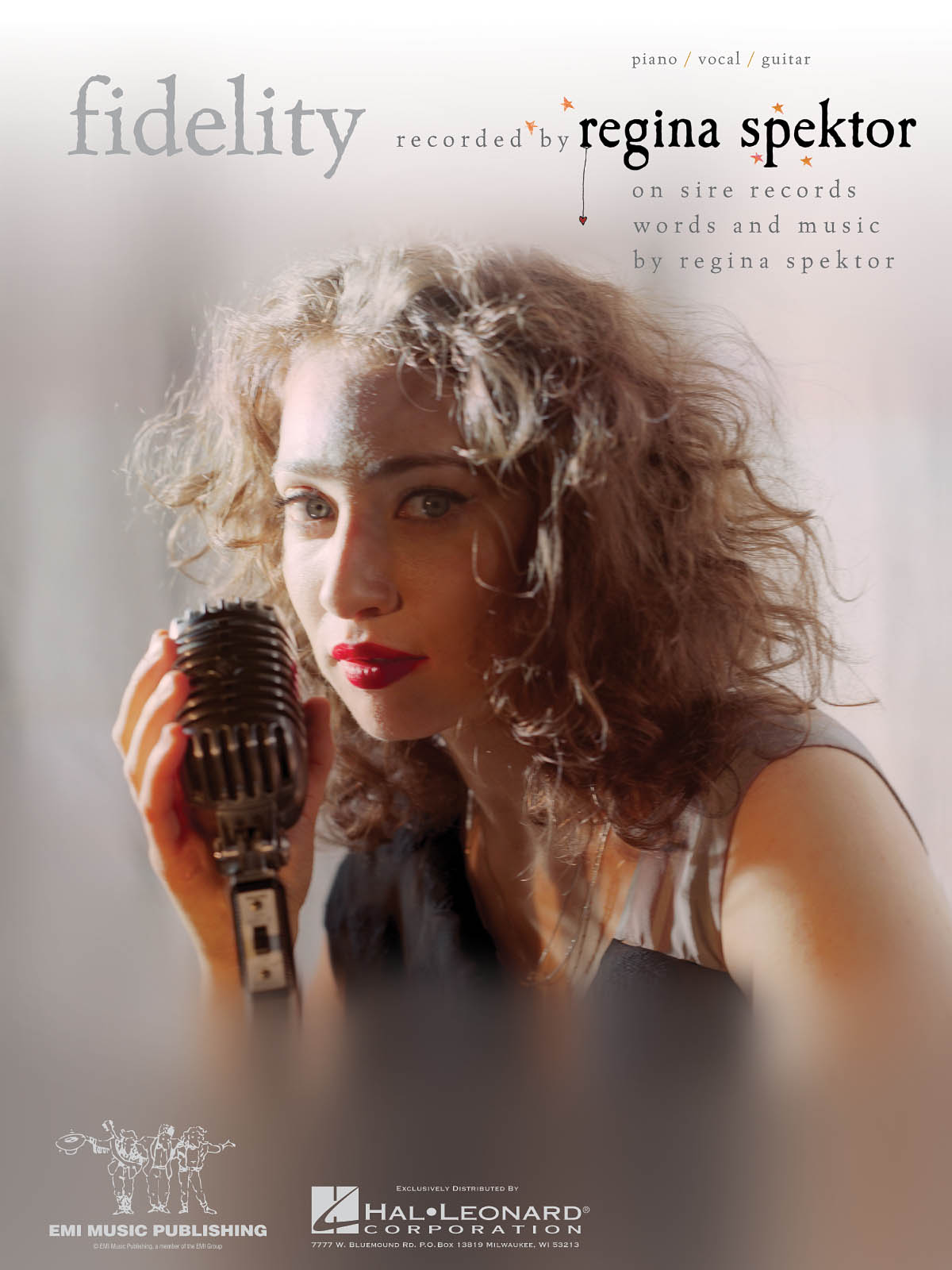 Regina Spektor: Fidelity: Piano  Vocal and Guitar: Artist Songbook