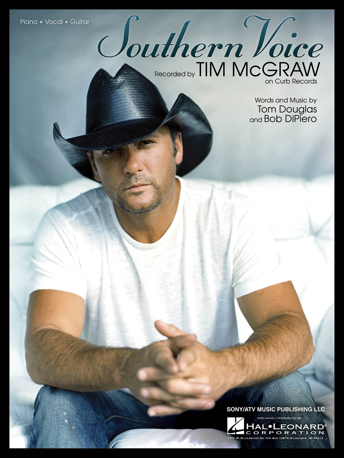 Tim McGraw: Southern Voice: Vocal and Piano: Single Sheet