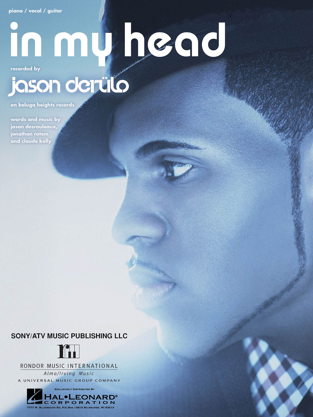 Jason Derulo: In My Head: Vocal and Piano: Single Sheet