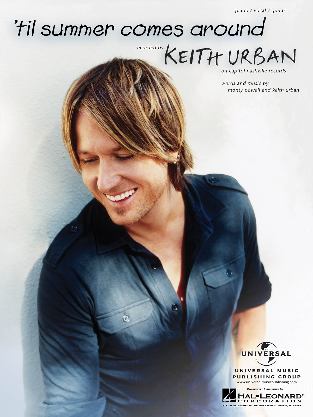 Keith Urban: 'Til Summer Comes Around: Vocal and Piano: Single Sheet
