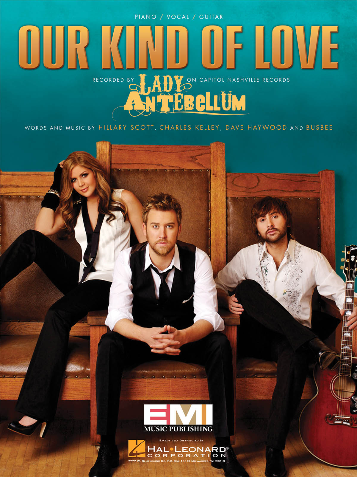 Lady Antebellum: Our Kind of Love: Vocal and Piano: Single Sheet