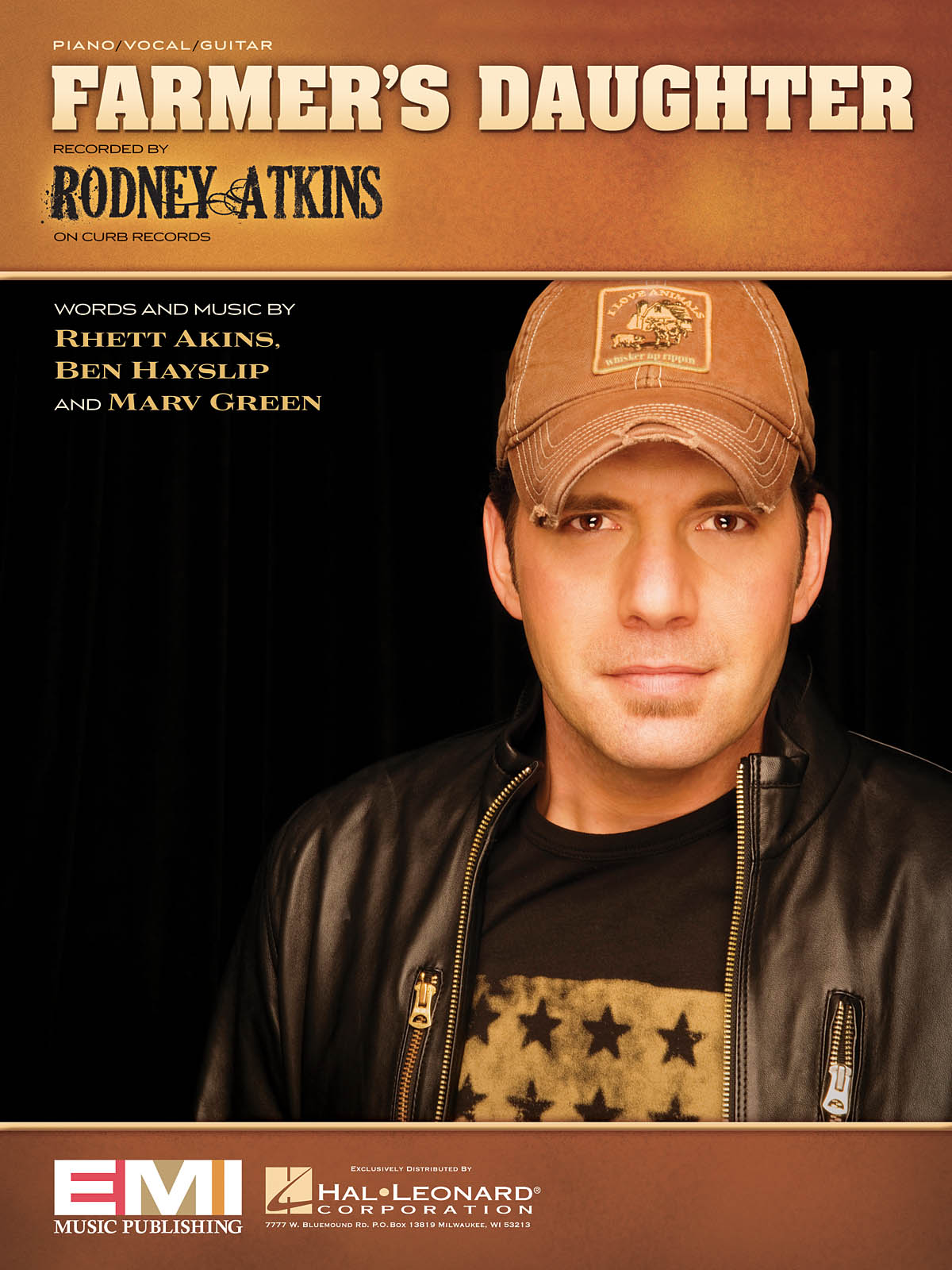 Rodney Atkins: Farmer's Daughter: Vocal and Piano: Single Sheet