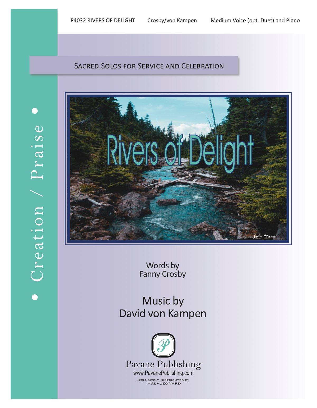 David von Kampen: Rivers of Delight: Vocal and Piano: Vocal Work