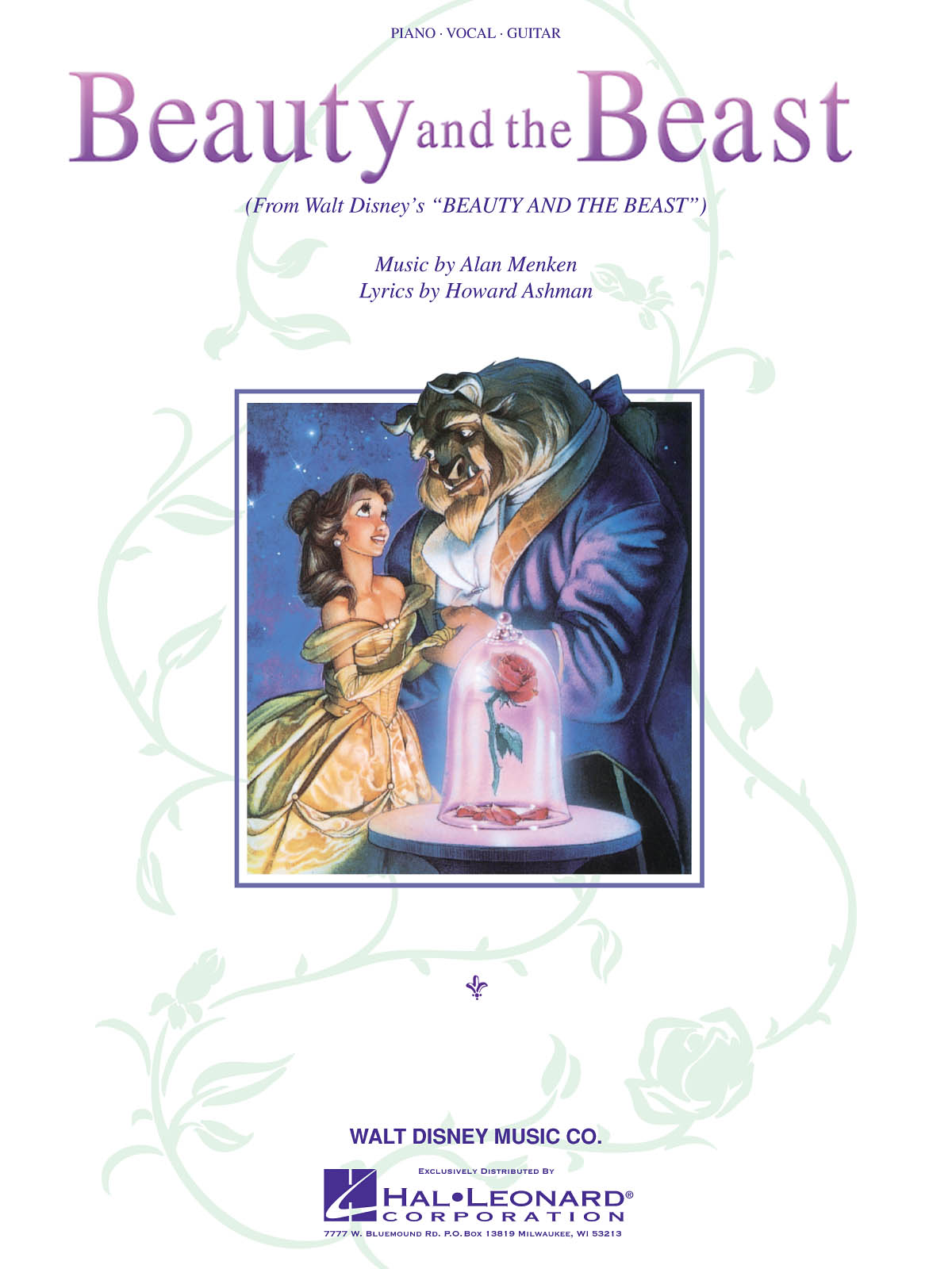 Angela Lansbury: Beauty and the Beast From the Disney Movie: Piano  Vocal and