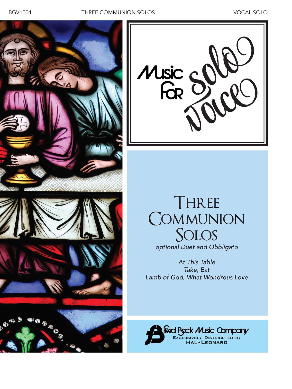 Three Communion Solos: Vocal and Piano: Vocal Score