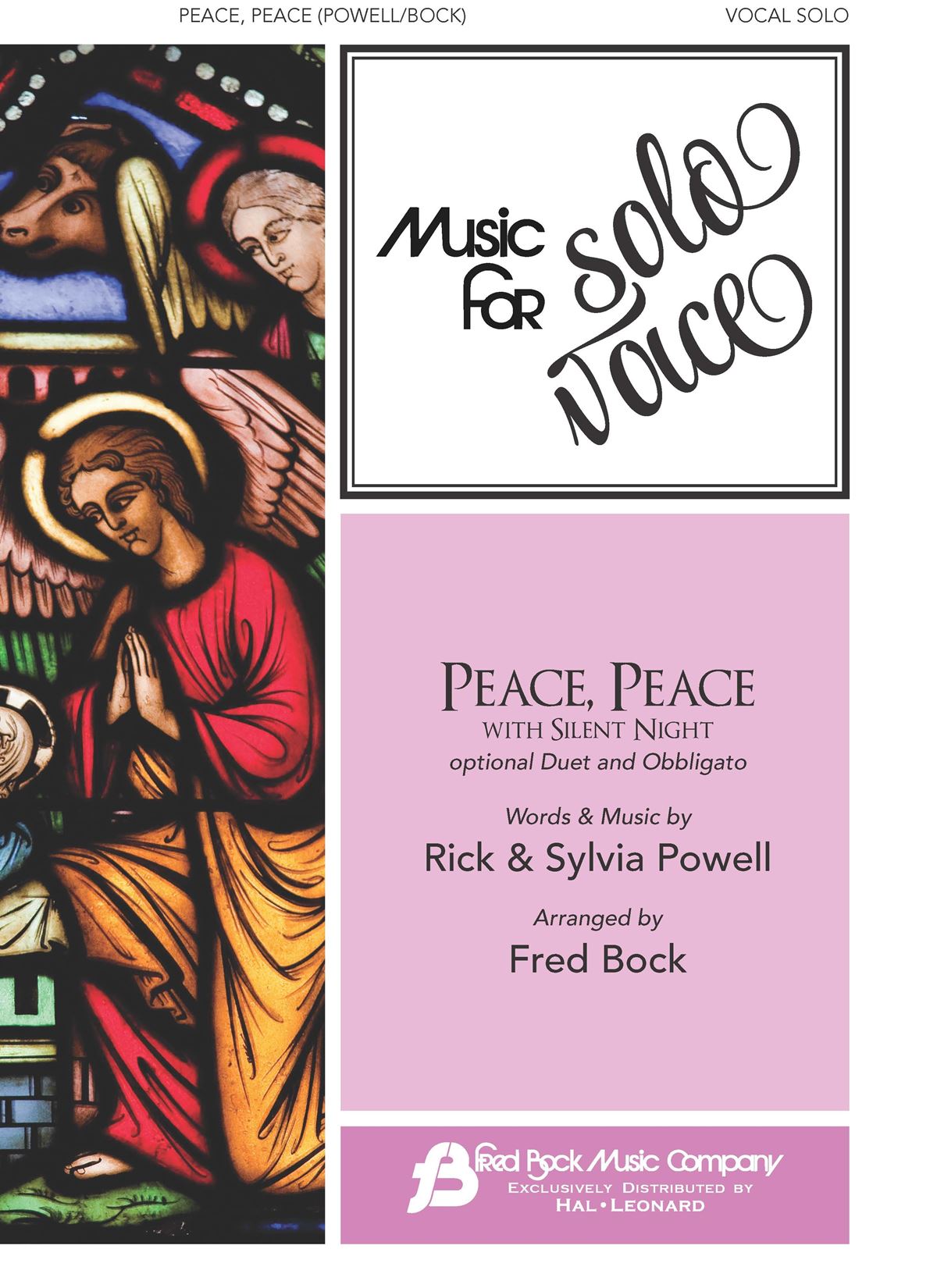 Rick Powell Sylvia Powell: Peace  Peace with Silent Night: Vocal and Piano: