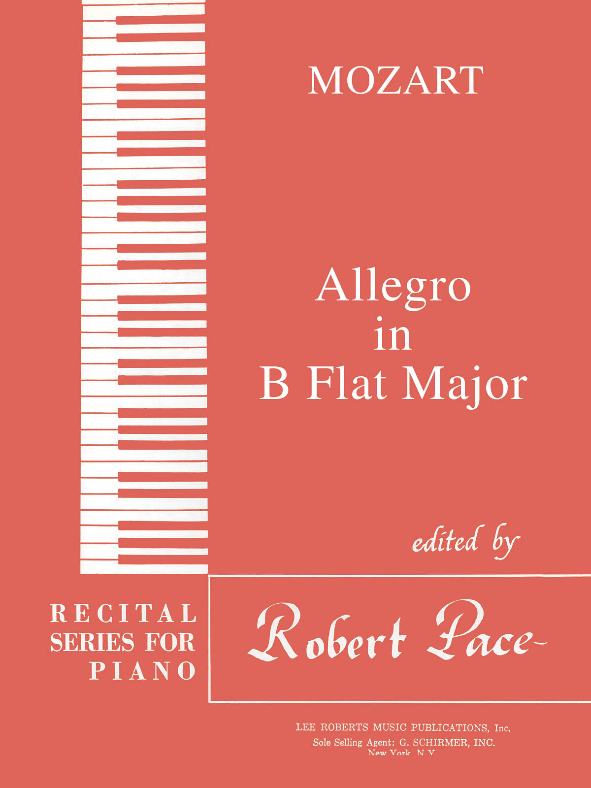 Wolfgang Amadeus Mozart: Allegro in B Flat Major: Piano: Instrumental Album