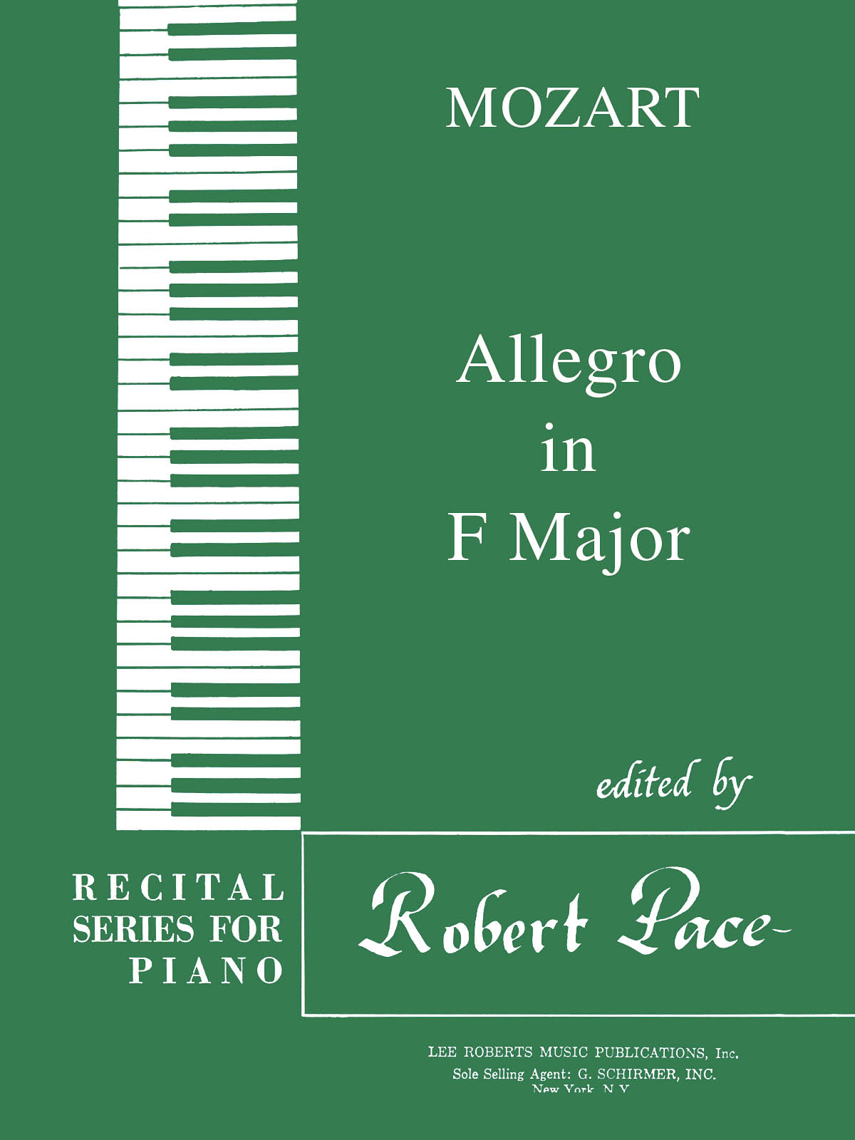 Wolfgang Amadeus Mozart: Allegro in F Major: Piano: Instrumental Album