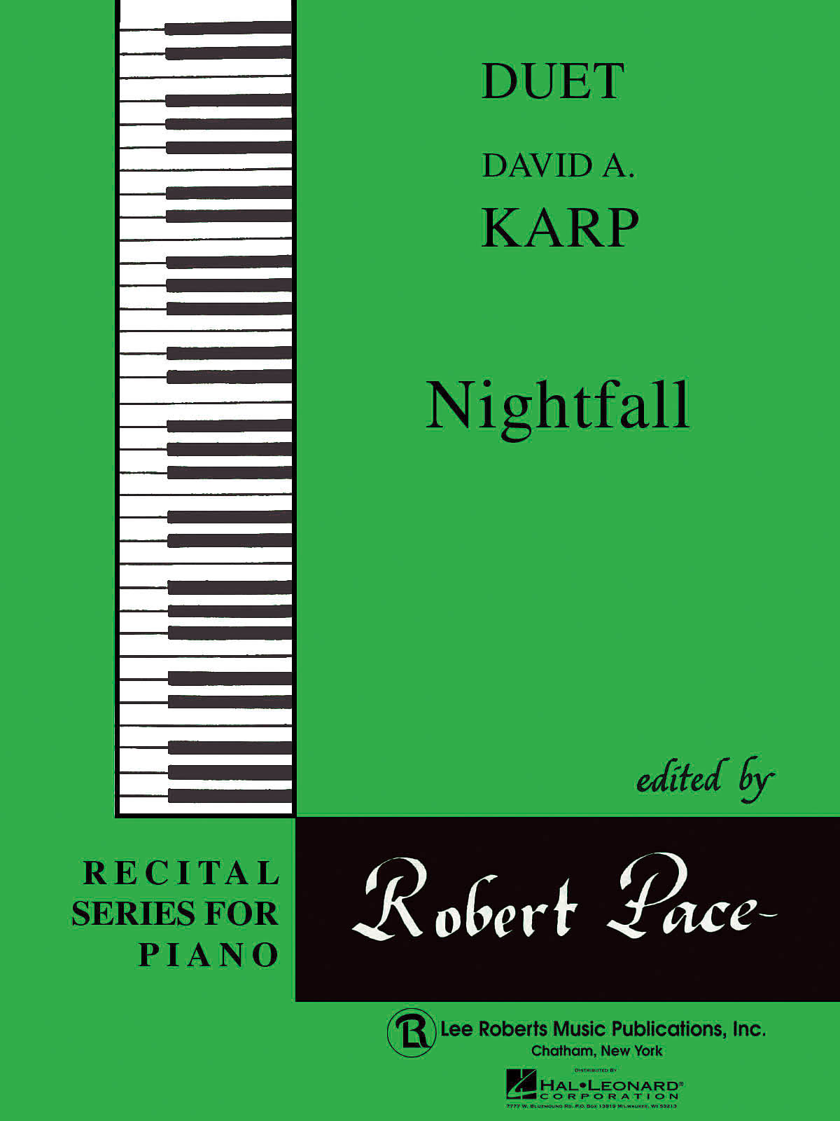 David A. Karp: Nightfall: Piano 4 Hands: Instrumental Album