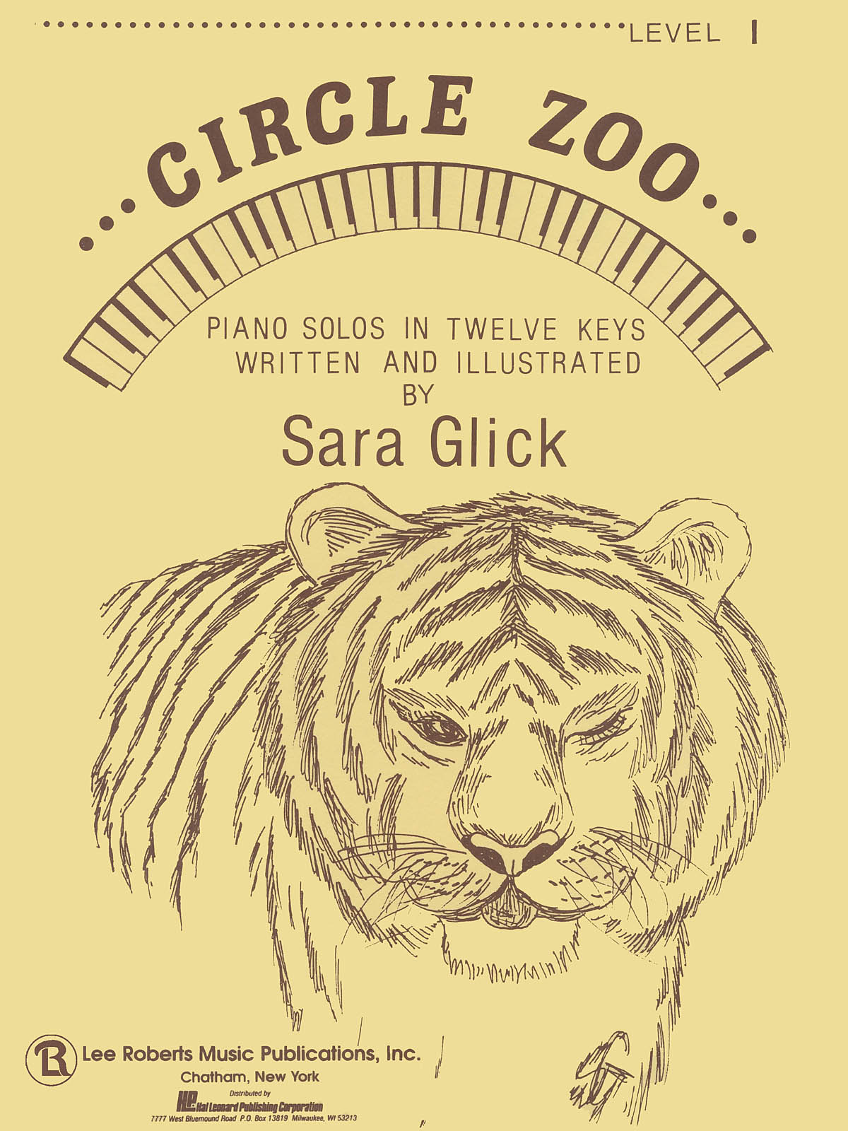 Sara Glick: Circle Zoo Level 1 Piano Solos In Twelve Keys: Piano: Instrumental