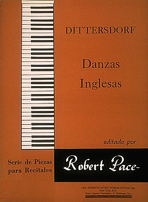 Danzas Inglesas Sheet Music in Spanish: Piano: Instrumental Album