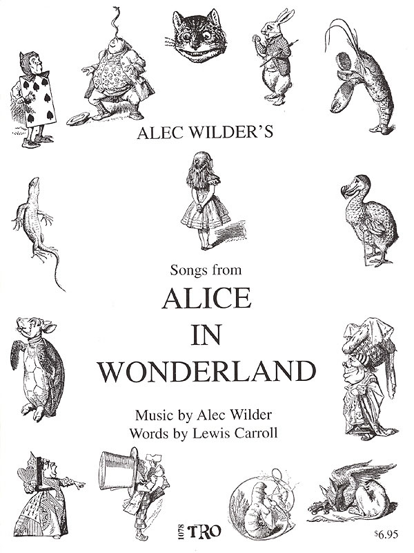 Alec Wilder: Alice in Wonderland: Vocal and Piano: Mixed Songbook