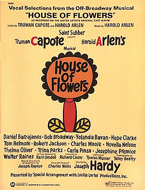 Harold Arlen: House of Flowers: Piano  Vocal and Guitar: Mixed Songbook