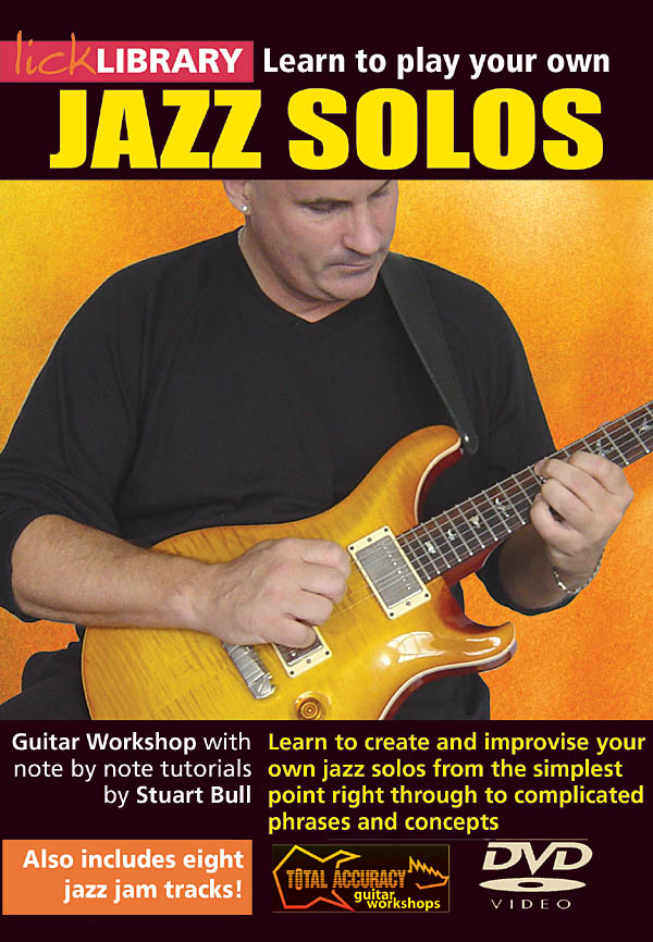 Stuart Bull: Learn to Play Your Own Jazz Solos: Guitar Solo: DVD