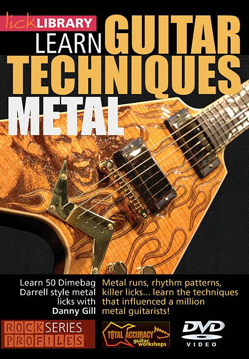 Dimebag Darrell: Learn Guitar Techniques: Metal: Guitar Solo: DVD