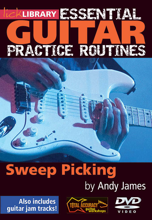 Andy James: Sweep Picking: Guitar Solo: DVD